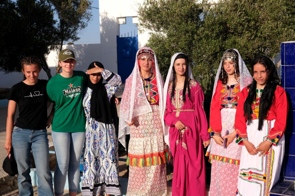 échange culturel au Maroc
